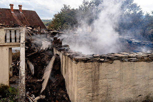 Professional Fire Damage Removal technician working in Frederick, PA